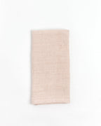 Stone Washed Linen Hemmed Dinner Napkins