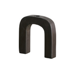 Arch Wooden Taper Candlestick Holder