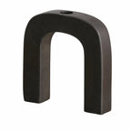 Arch Wooden Taper Candlestick Holder