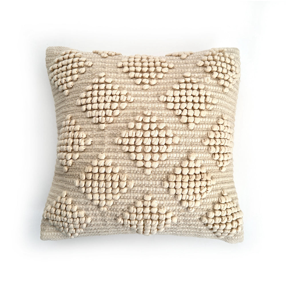 Kunbi Throw Pillow Cover - 18 x18"