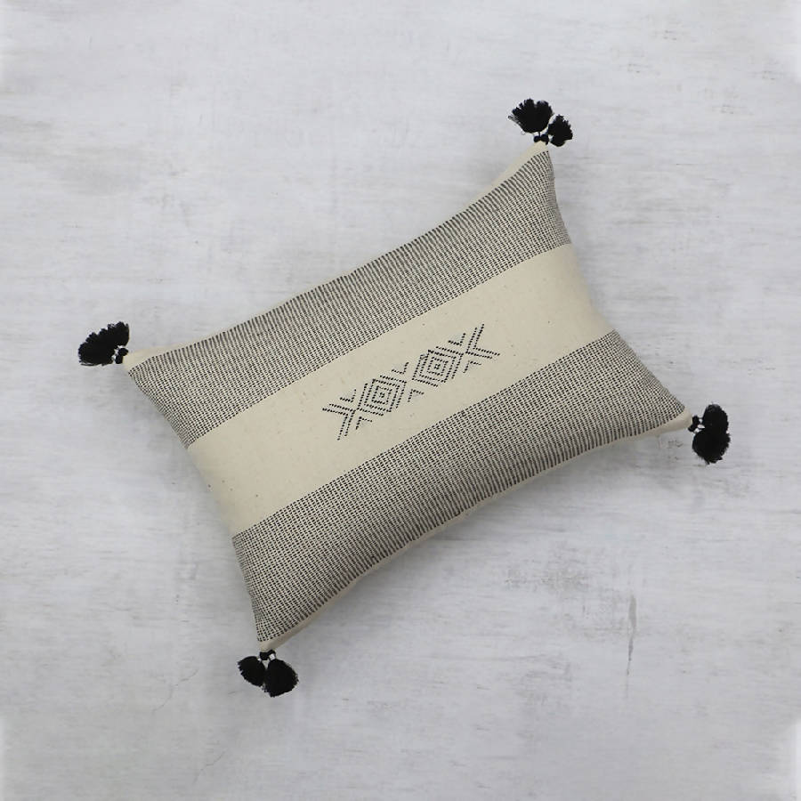 Koble Handwoven Pillow Cover - 14 x 20"