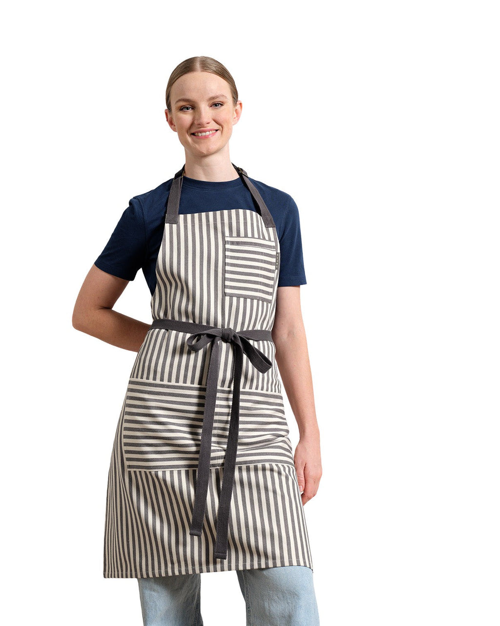 Bib Apron with Pockets