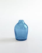 Haley Handblown Hammered Bud Vase