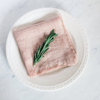 Stone Washed Linen Cocktail Napkin