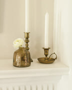 Bella Handblown Hammered Bud Vase