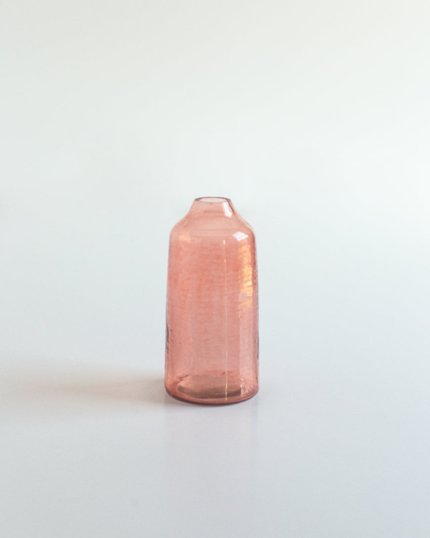 Siena Handblown Hammered Bud Vase