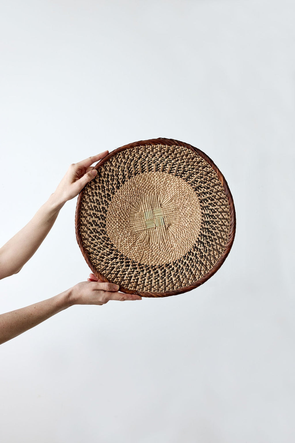 Binga Patterned Brown & Natural Wall Art