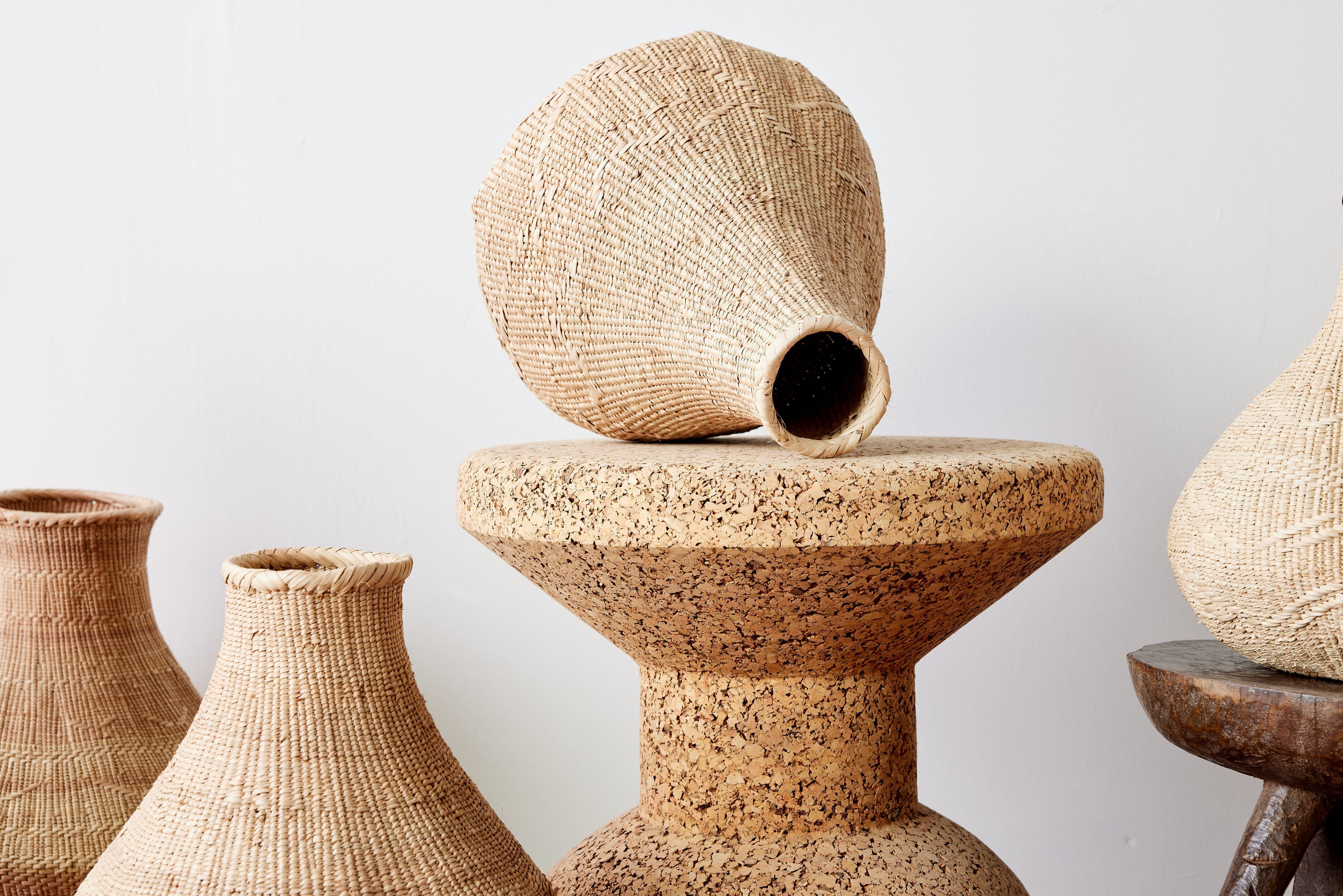 Binga Nongo Natural Woven Gourd Basket