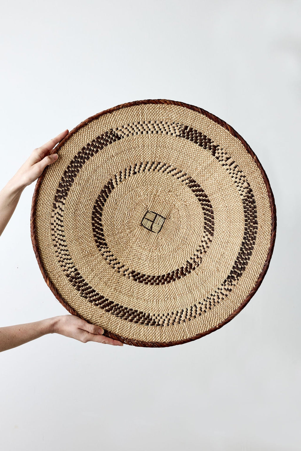 Binga Patterned Brown & Natural Wall Art