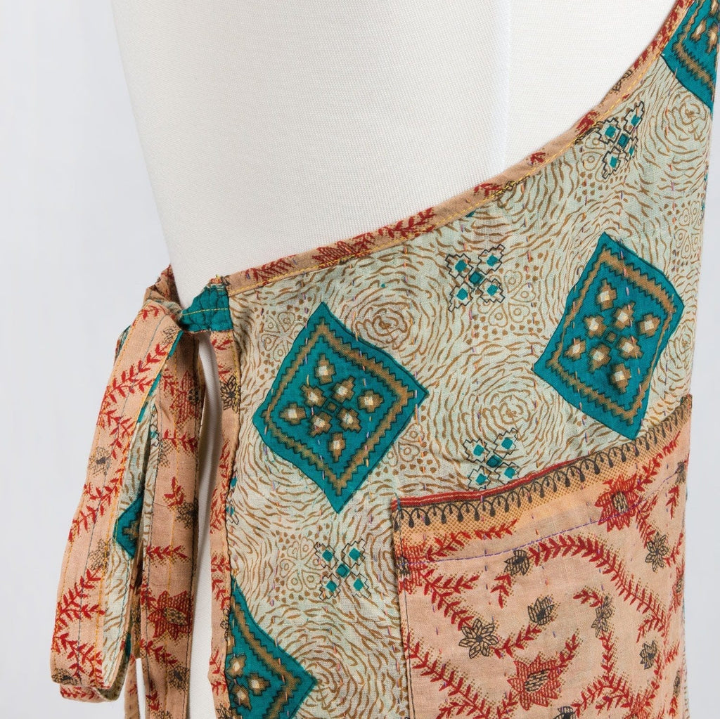Upcycled Sari Apron