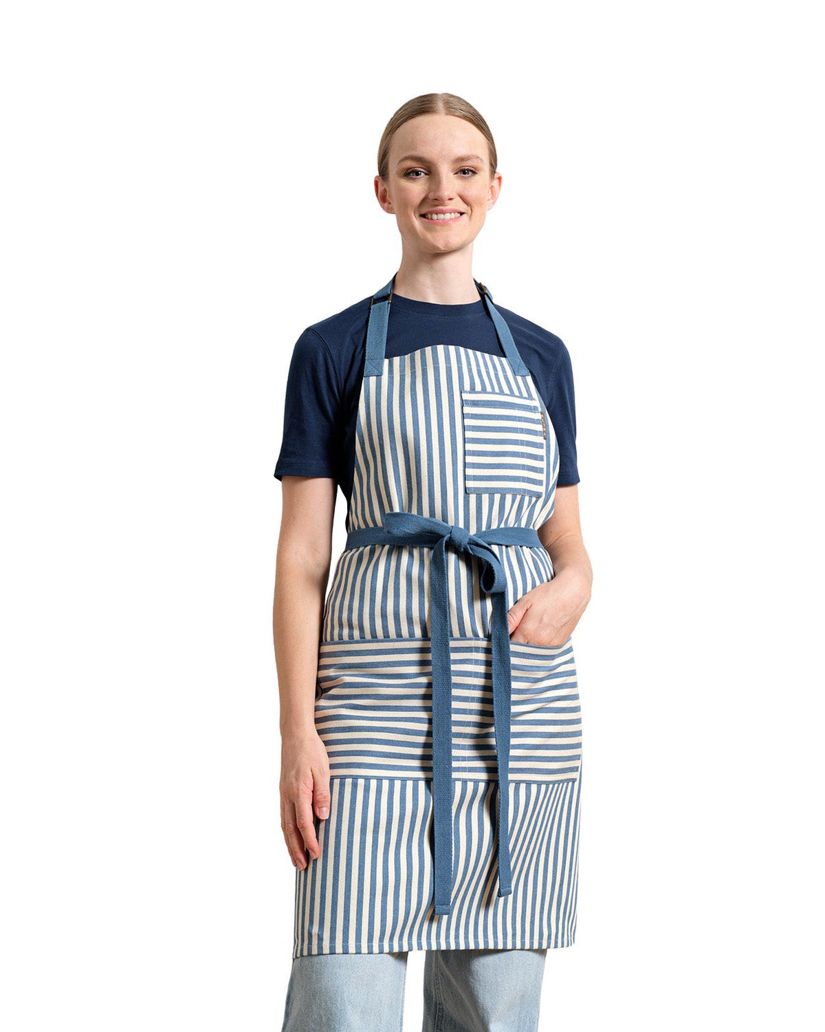 Bib Apron with Pockets
