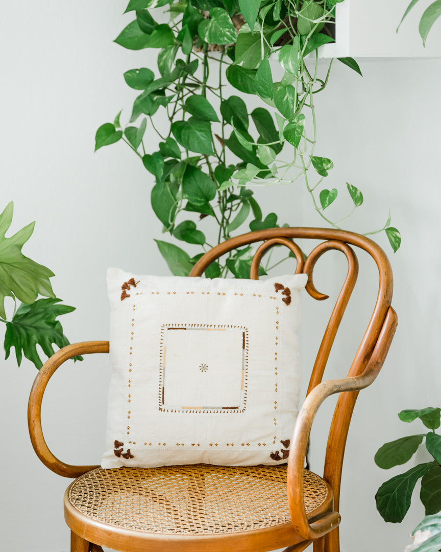 Abira Throw Pillow -  16x16”